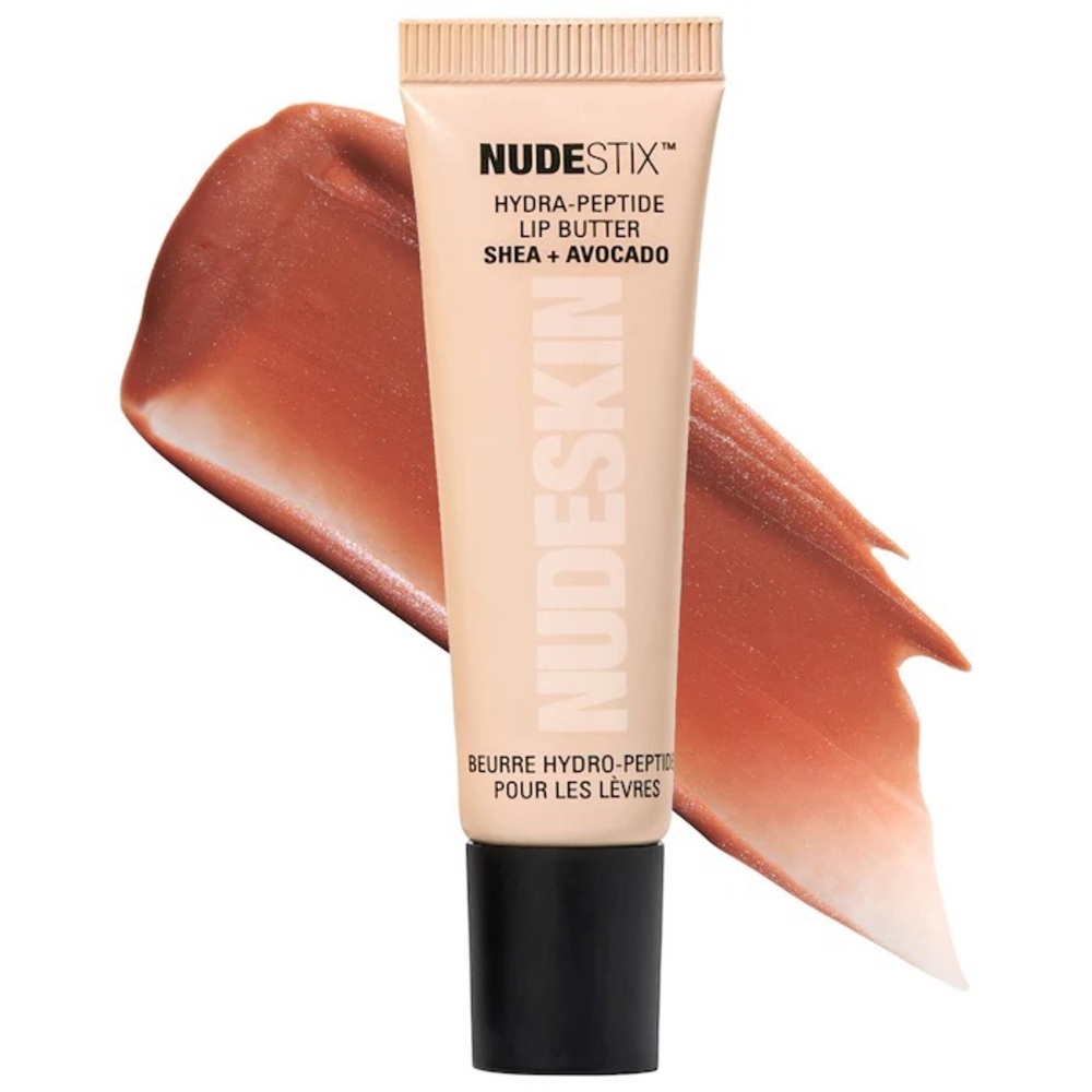 💜 2/$29! Nudestix Nude Stix Hydrating Peptide Lip Butter in Dolce Nude 10ml BNIB